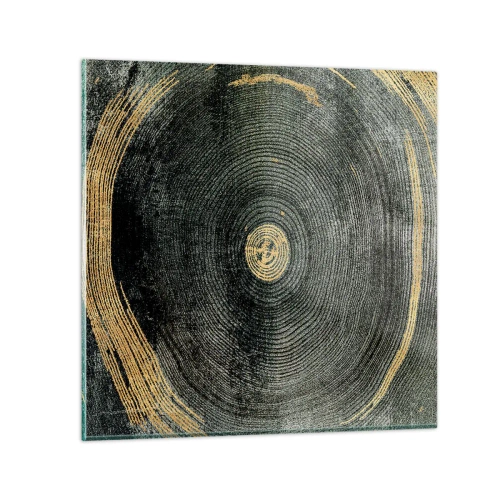 Cuadro sobre vidrio - Impresiones sobre Vidrio - Cambio y perpetuidad - 50x50 cm