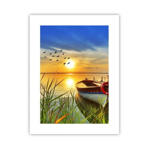 Póster - Los cormoranes están volando - 30x40 cm