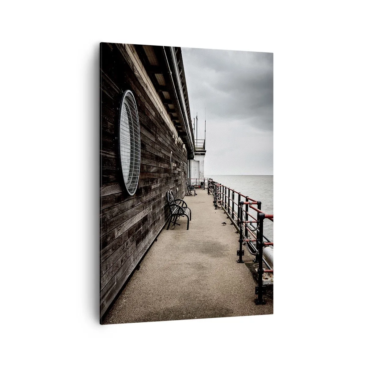 Cuadro sobre lienzo - Impresión de Imagen - El tiempo detenido - 70x100 cm