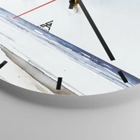 Esfera sin numeración, con rayas