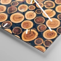 Esfera sin numeración, con rayas