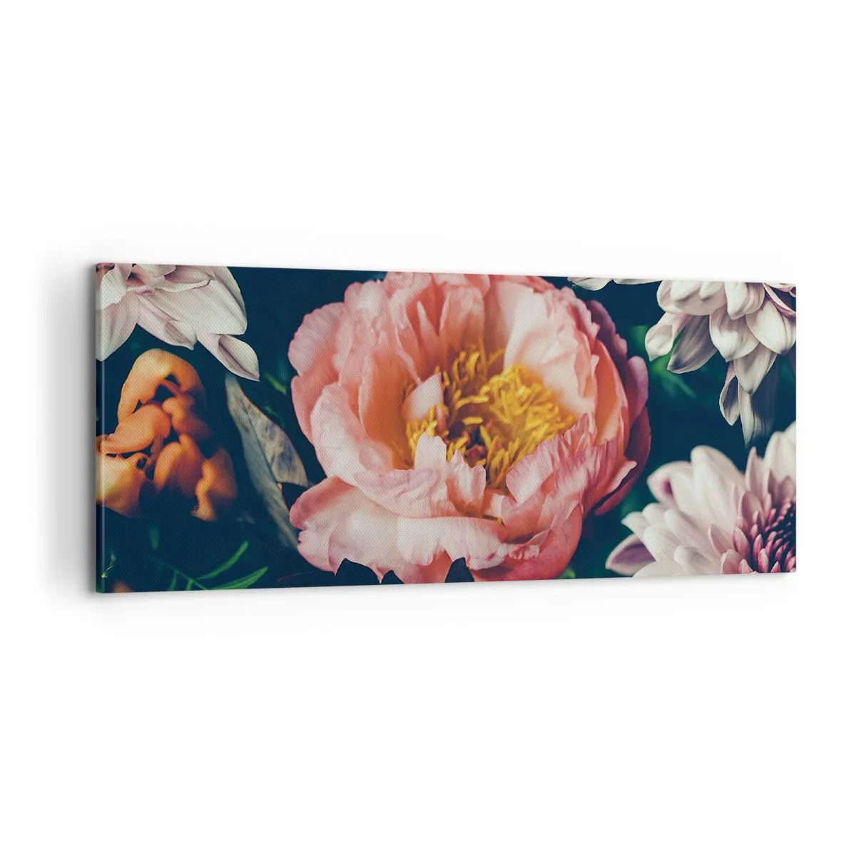 Cuadro sobre lienzo - Impresión de Imagen - Con esplendor barroco - 100x40 cm