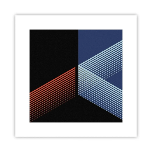 Póster - La rectitud - 30x30 cm