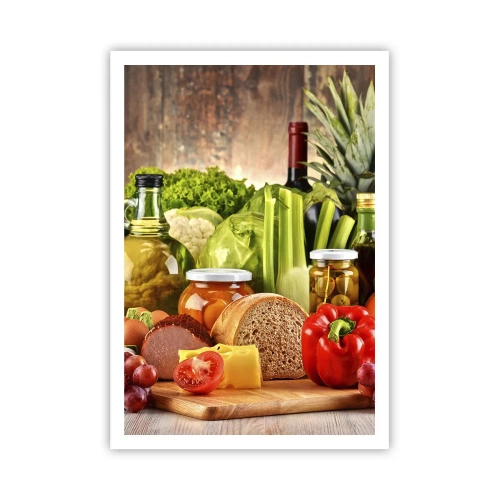 Póster - La mesa está lista - 70x100 cm