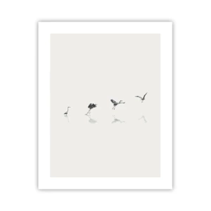 Póster - Cuatro sencillos pasos para despegar - 40x50 cm