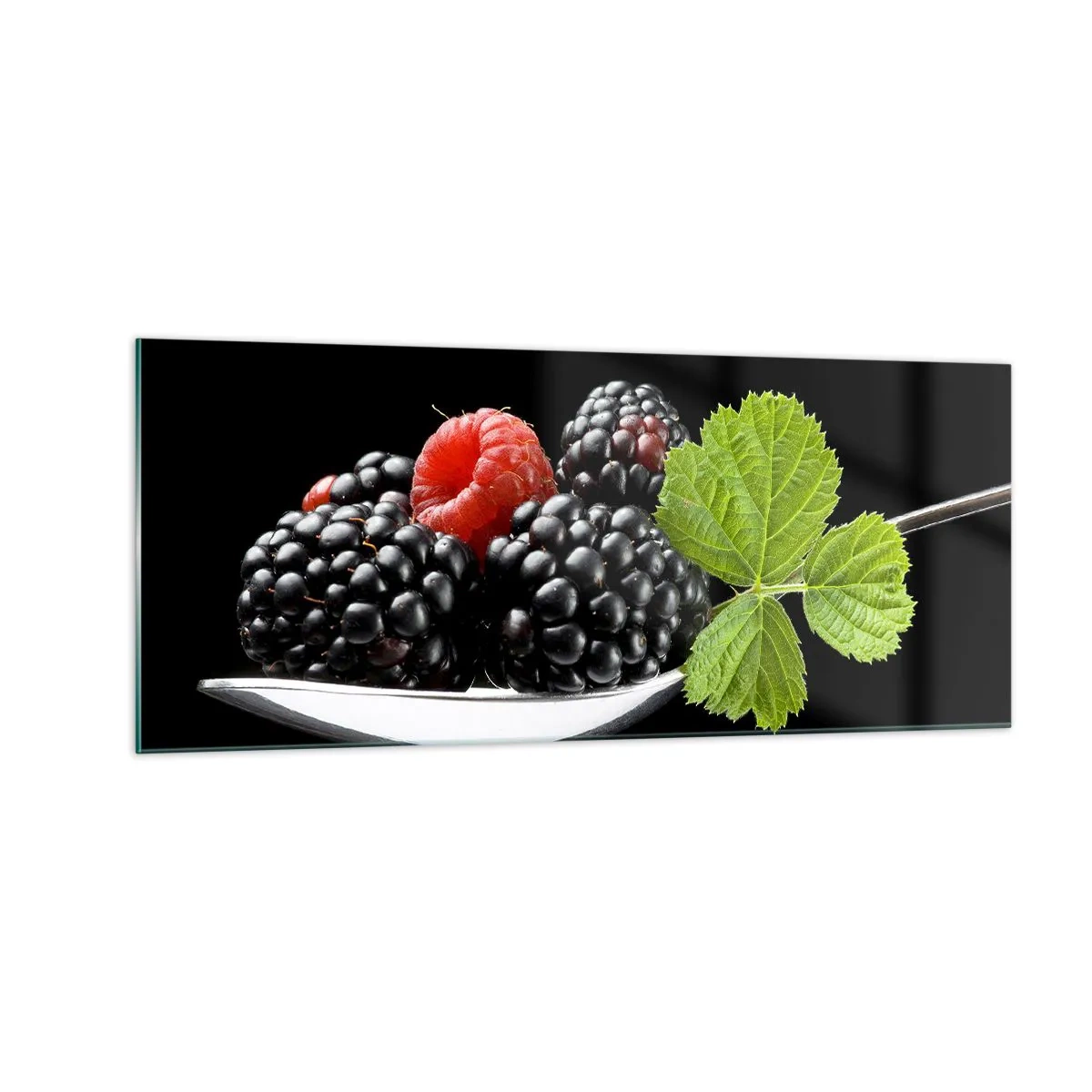 Cuadro sobre vidrio - Impresiones sobre Vidrio - El sabor de la frescura - 100x40 cm