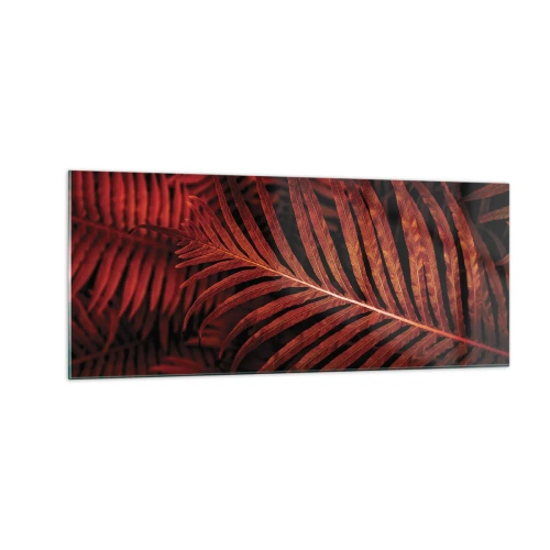 Cuadro sobre vidrio - Impresiones sobre Vidrio - Las brasas de la vida - 100x40 cm