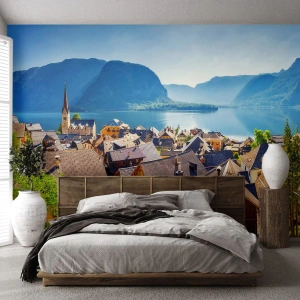 Fotomural personalizado Premium Canvas - No podría ser más pintoresco - Paisaje, Ciudad, Austria