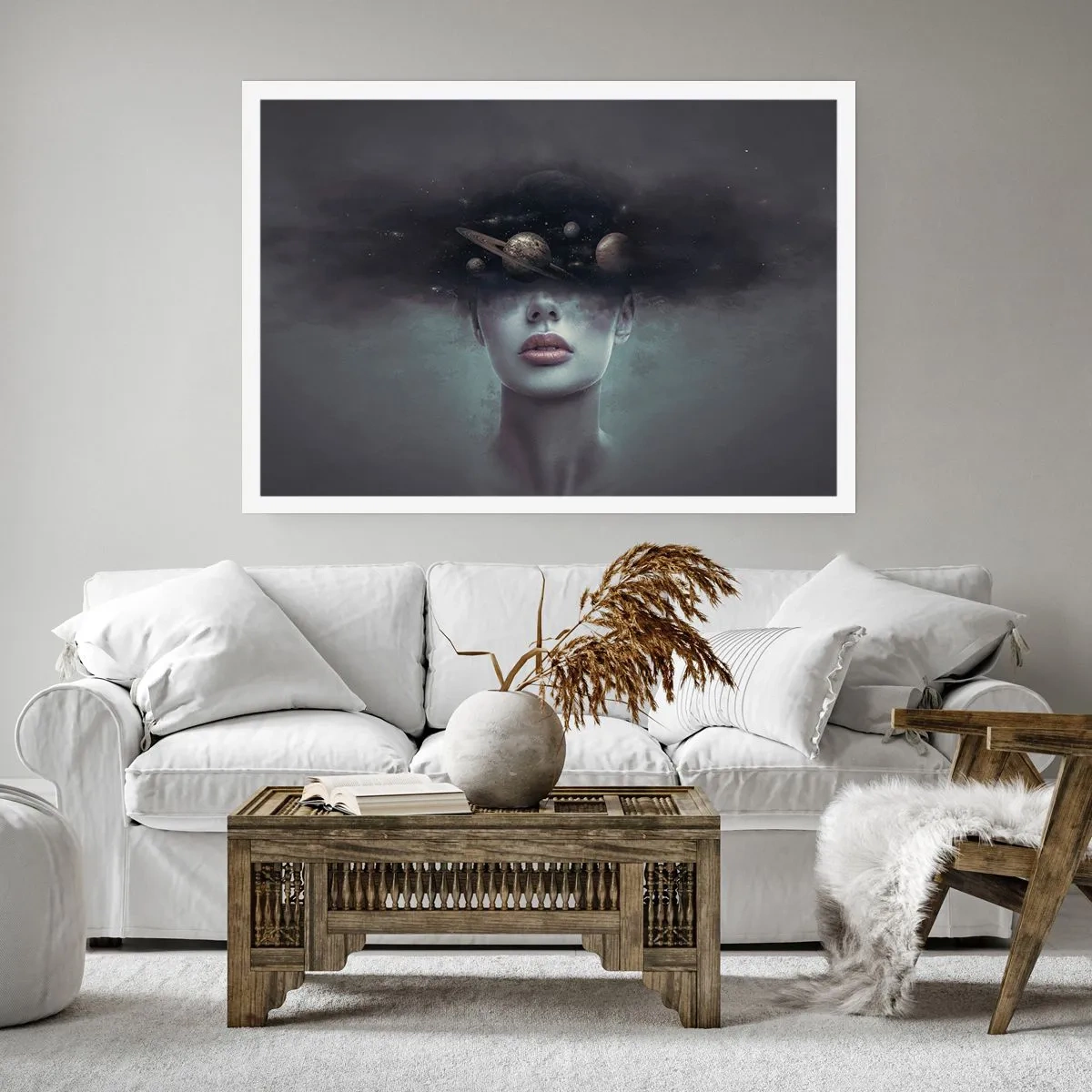 Póster - Y los planetas sienten... - 70x50 cm
