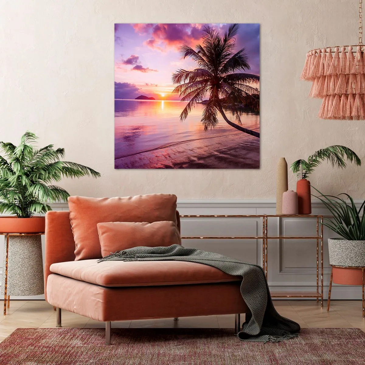 Cuadro sobre lienzo - Impresión de Imagen - Hermosura hasta el horizonte - 40x40 cm