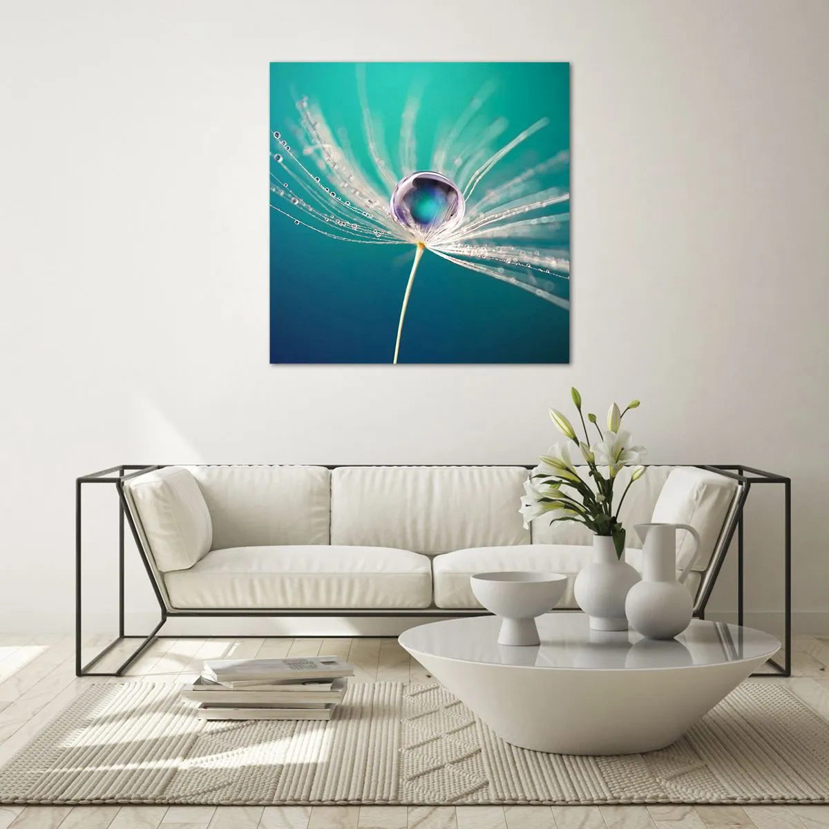 Cuadro sobre vidrio - Impresiones sobre Vidrio - Momento místico - 40x40 cm