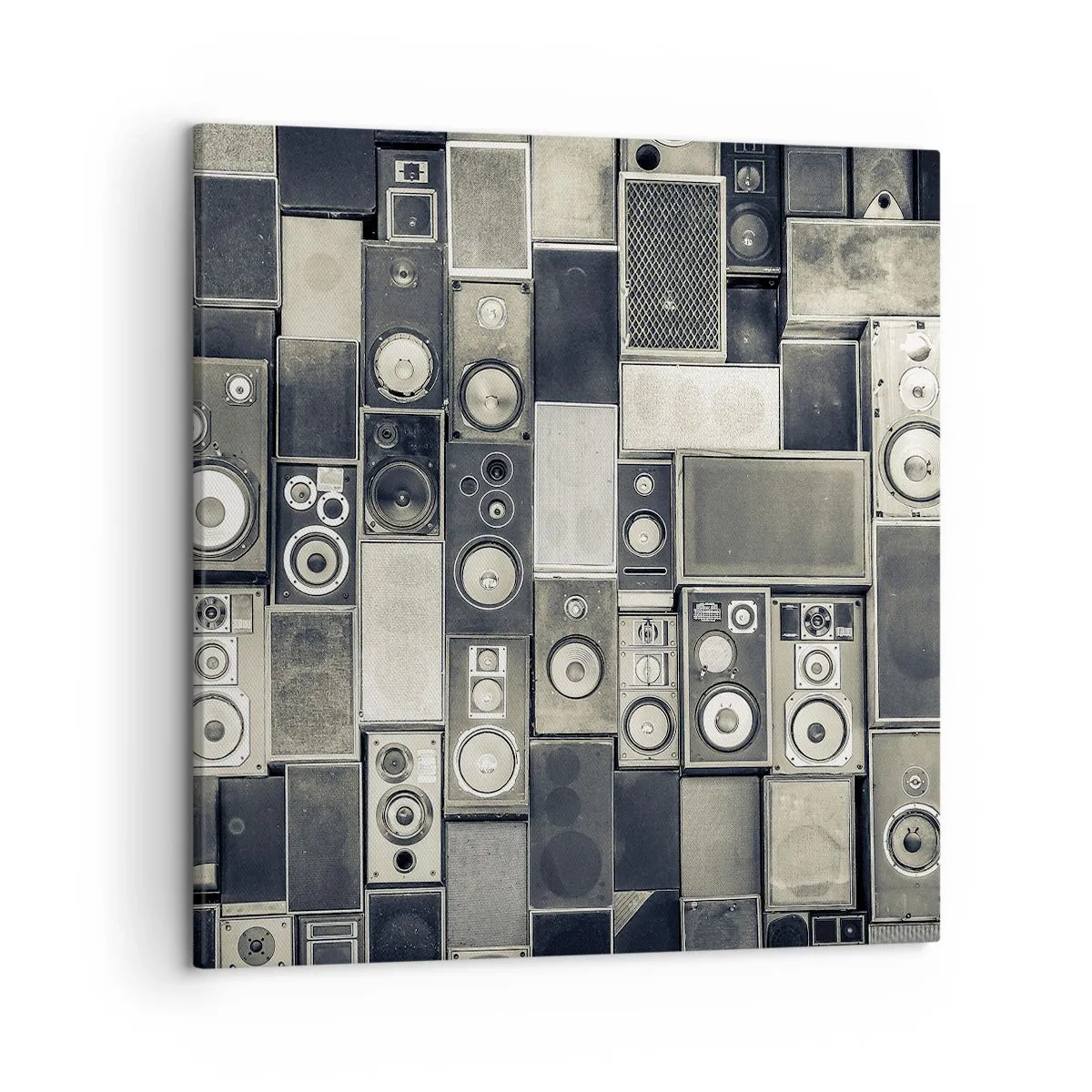 Cuadro sobre lienzo - Impresión de Imagen - Y todo fluye - 50x50 cm