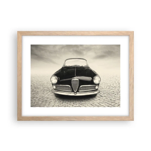 Póster en marco roble claro - ¿Y cómo no quererme? - 40x30 cm