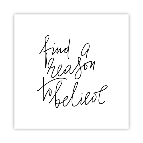 Póster - Es posible - 60x60 cm