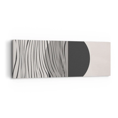 Cuadro sobre lienzo - Impresión de Imagen - Media composición - 90x30 cm