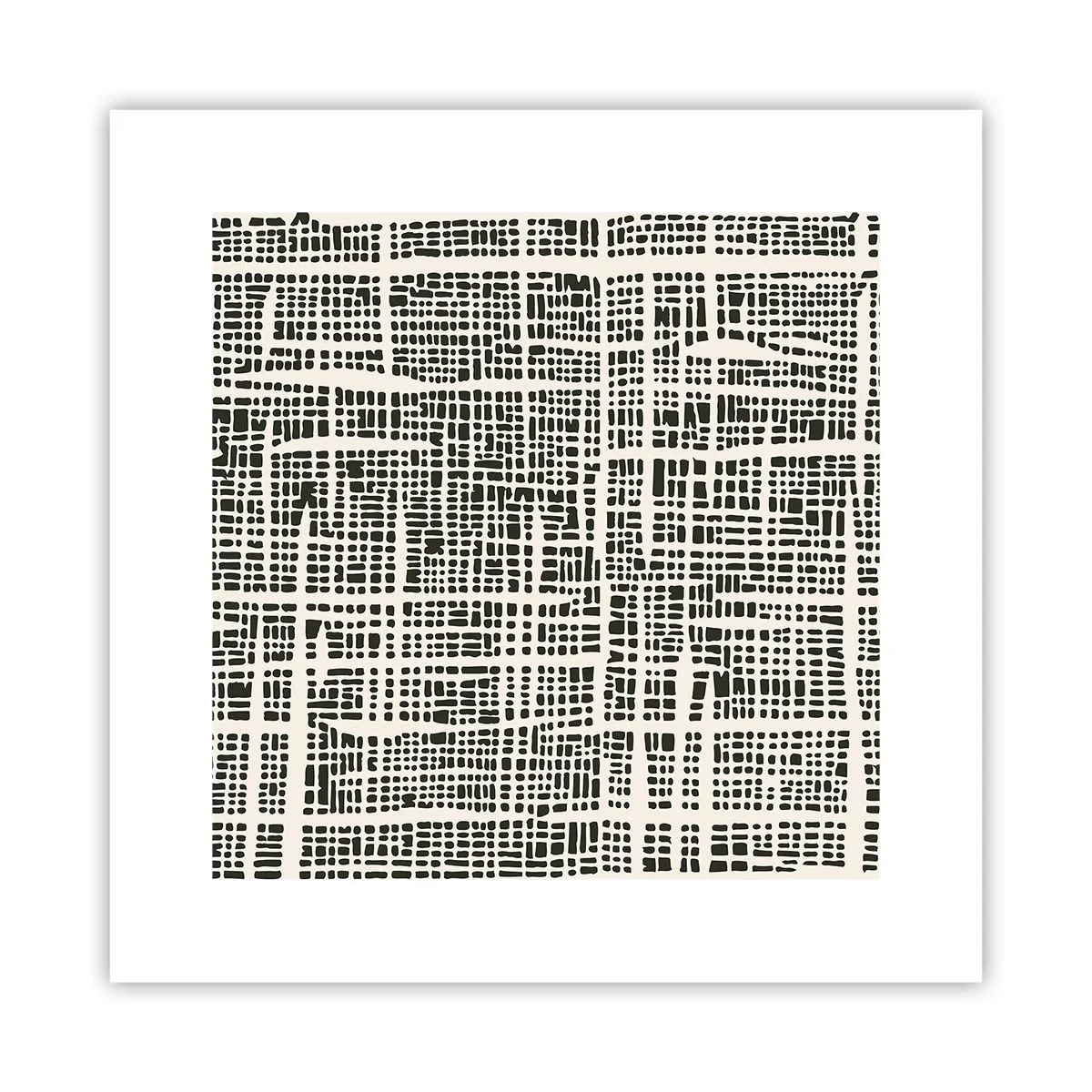 Póster - Composición del tejido - 30x30 cm