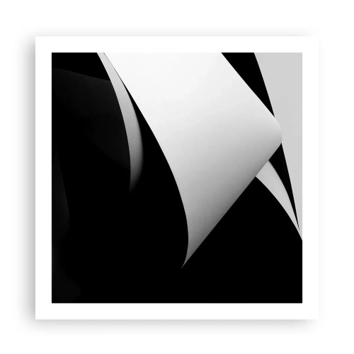 Póster - Planos de luz desde las profundidades de la sombra - 60x60 cm