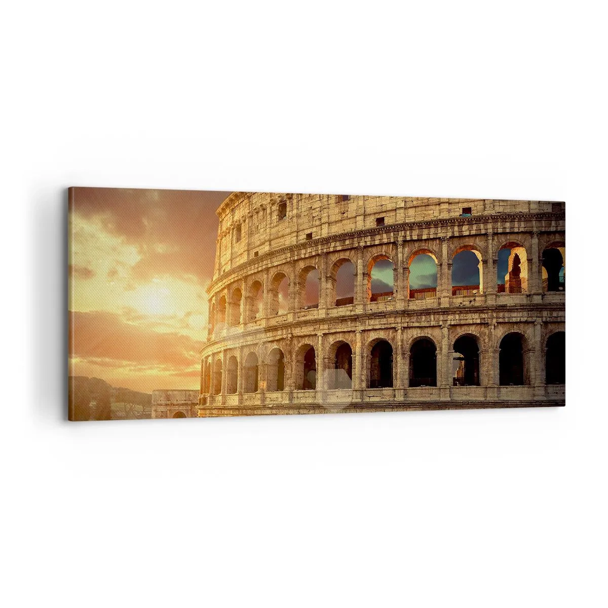 Cuadro sobre lienzo - Impresión de Imagen - Una impresión colosal - 100x40 cm
