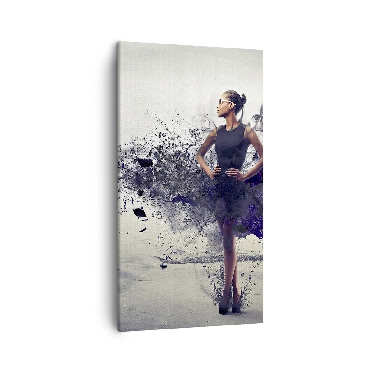 Cuadro sobre lienzo - Impresión de Imagen - Venus africana - 45x80 cm