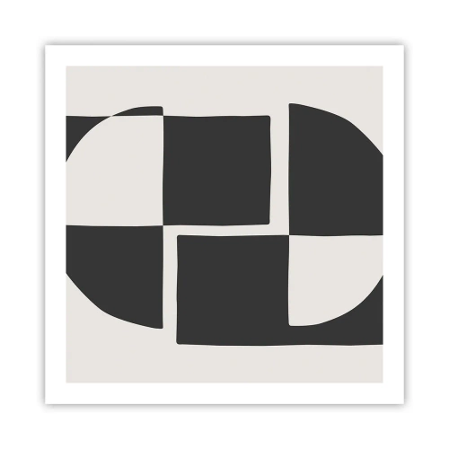 Póster - Antítesis - síntesis - 60x60 cm