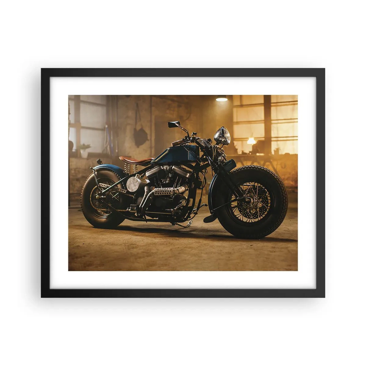 Póster en marco negro - Puedo hacer cualquier cosa - 50x40 cm