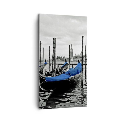 Cuadro sobre lienzo - Impresión de Imagen - Venecia en el pensamiento - 45x80 cm