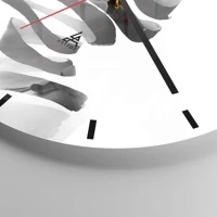 Esfera sin numeración, con rayas