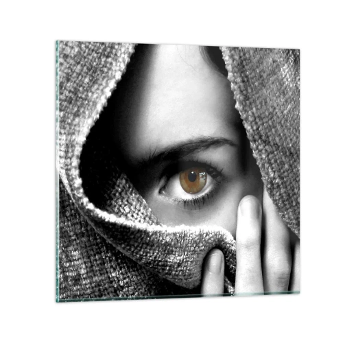 Cuadro sobre vidrio - Impresiones sobre Vidrio - Conoce el misterio - 70x70 cm