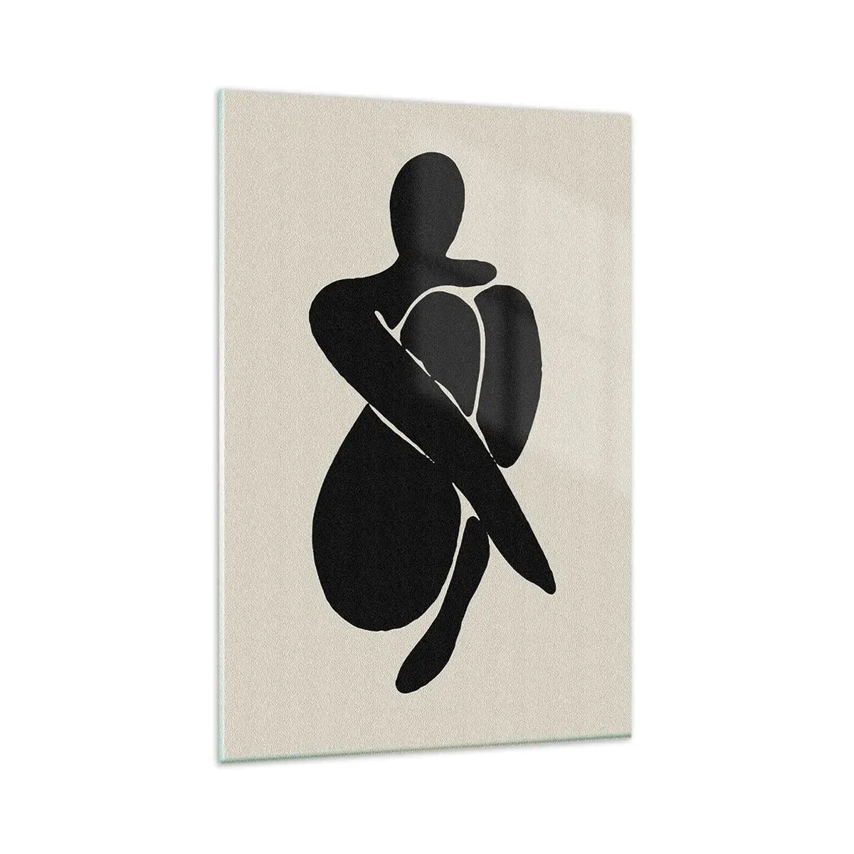 Cuadro sobre vidrio - Impresiones sobre Vidrio - En mi propio abrazo - 80x120 cm