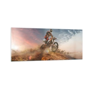 Cuadro sobre vidrio - Impresiones sobre Vidrio - A por la victoria - 100x40 cm