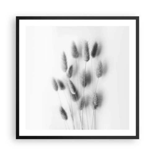 Póster en marco negro - Esponjas naturales - 60x60 cm