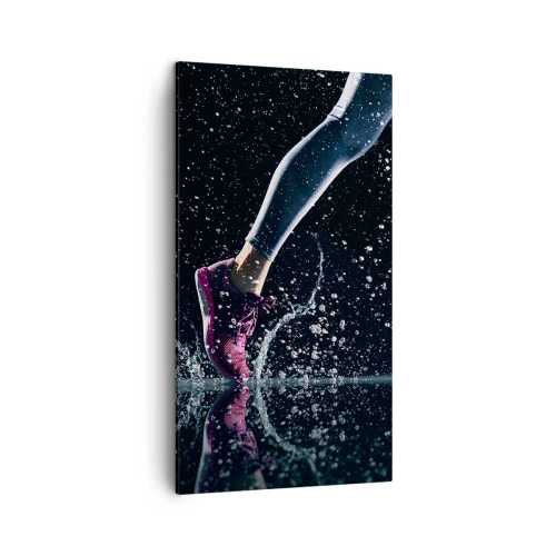 Cuadro sobre lienzo - Impresión de Imagen - Fuerza de impulso - 45x80 cm
