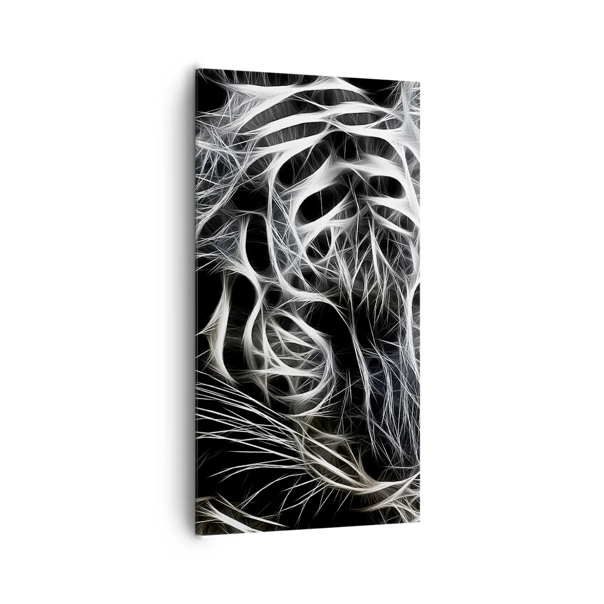 Cuadro sobre lienzo - Impresión de Imagen - Un estudio sobre la ligereza felina - 65x120 cm