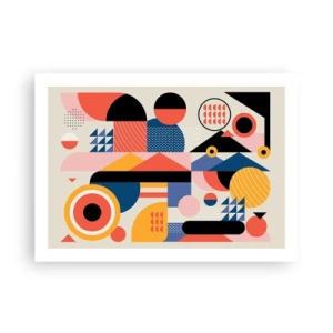 Póster - Composición: juegos - 70x50 cm