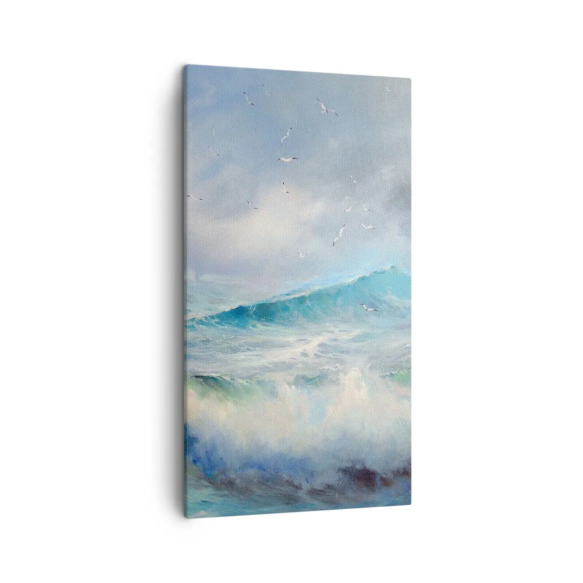 Cuadro sobre lienzo - Impresión de Imagen - La fuerza del viento - 45x80 cm
