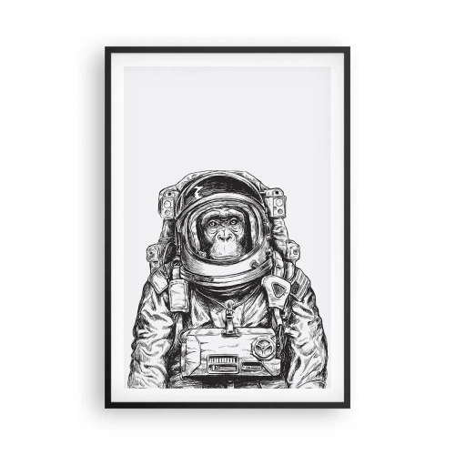 Póster en marco negro - Evolución alternativa - 61x91 cm