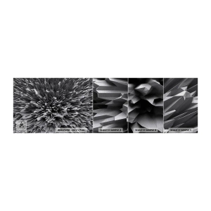 Muestra de fotomural Premium Sand - No puede ser más afilado - 3D, Moderno, Tridimensional - 100x30 cm