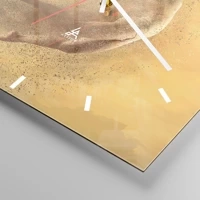 Esfera sin numeración, con rayas