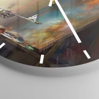 Esfera sin numeración, con rayas