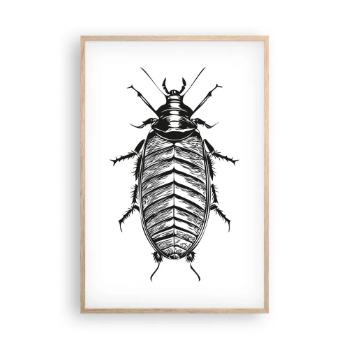 Póster en marco roble claro - ¡Qué espécimen! - 61x91 cm