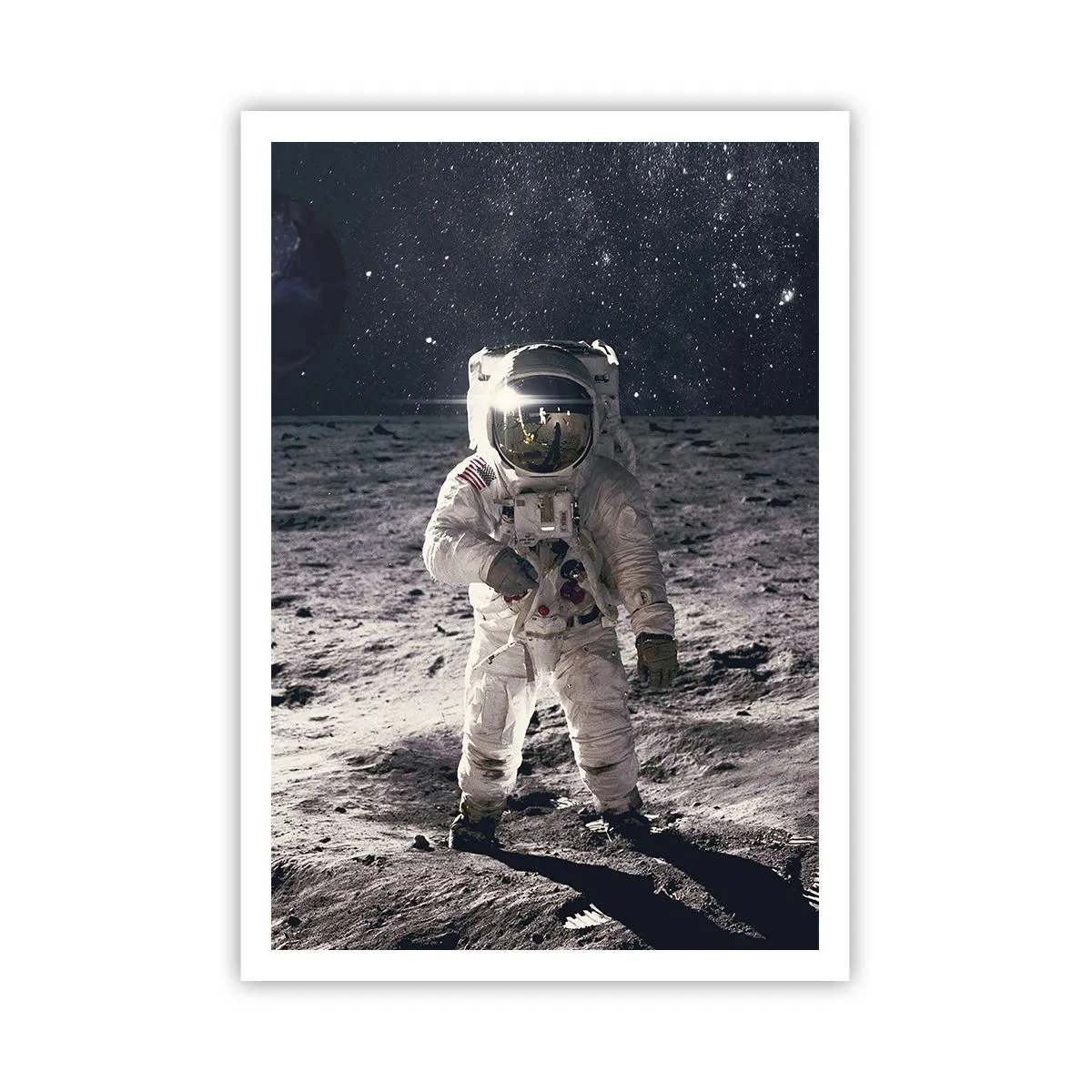 Póster - Saludos desde la Luna - 70x100 cm