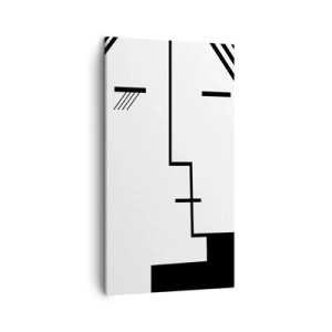 Cuadro sobre lienzo - Impresión de Imagen - Solo un beso - 45x80 cm