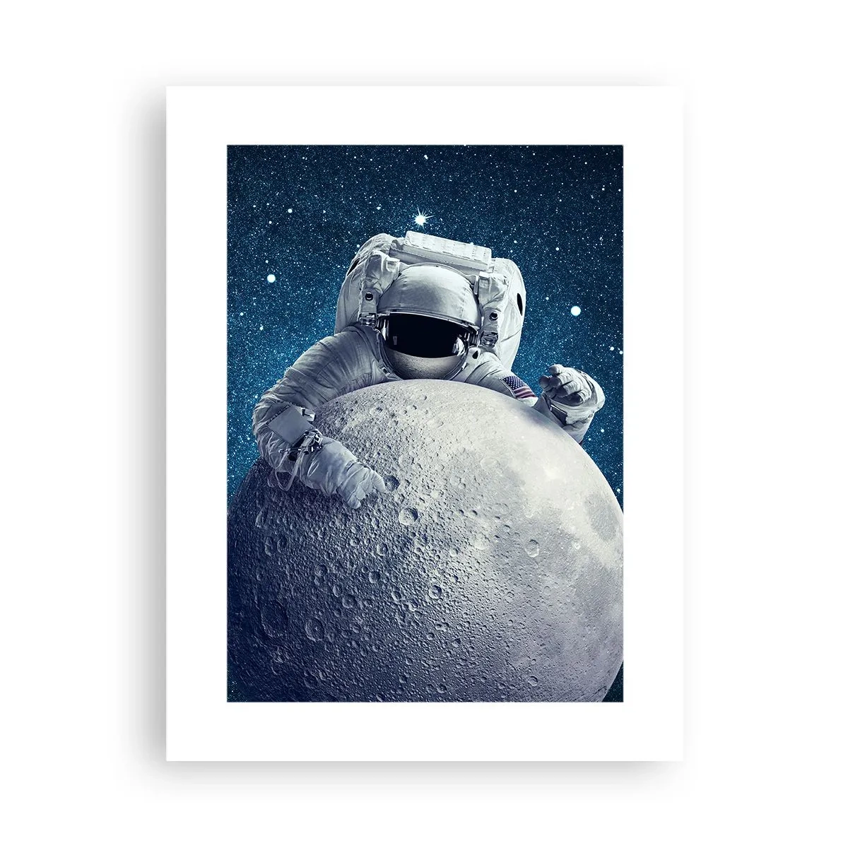 Póster - Bromista espacial - 30x40 cm