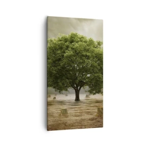 Cuadro sobre lienzo - Impresión de Imagen - La esperanza - 55x100 cm