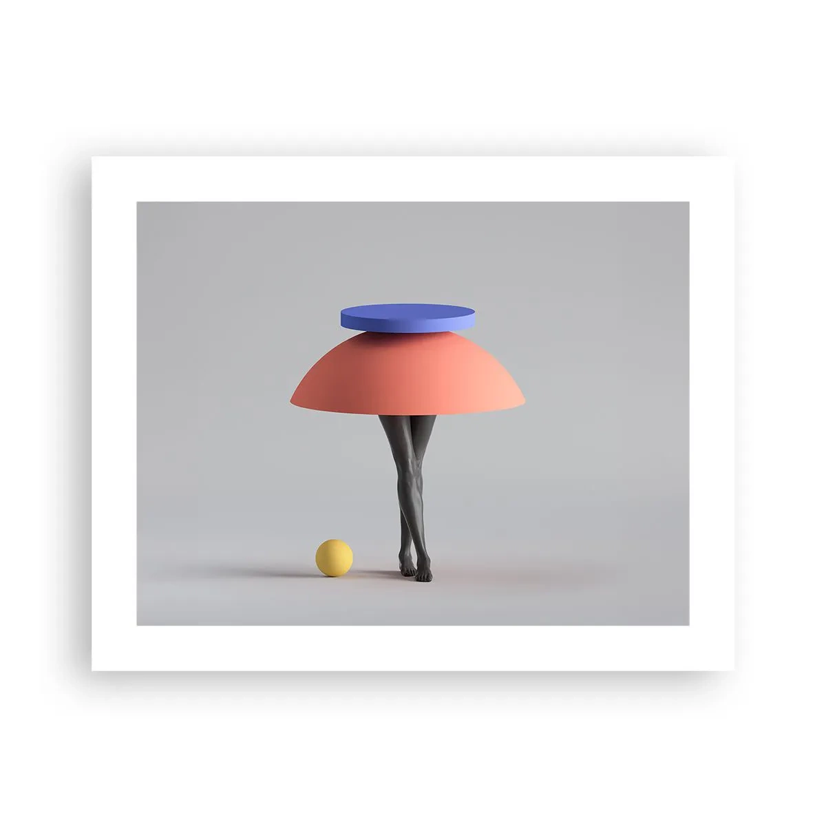 Póster - Composición surrealista - 50x40 cm