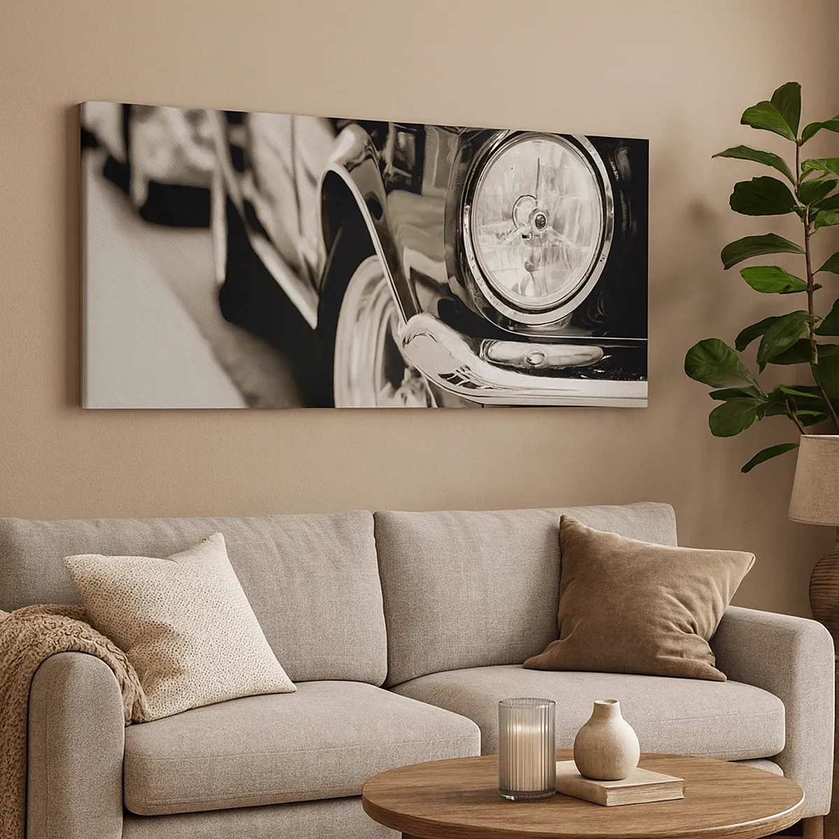 Cuadro sobre lienzo - Impresión de Imagen - Brillo perdurable - 30x30 cm