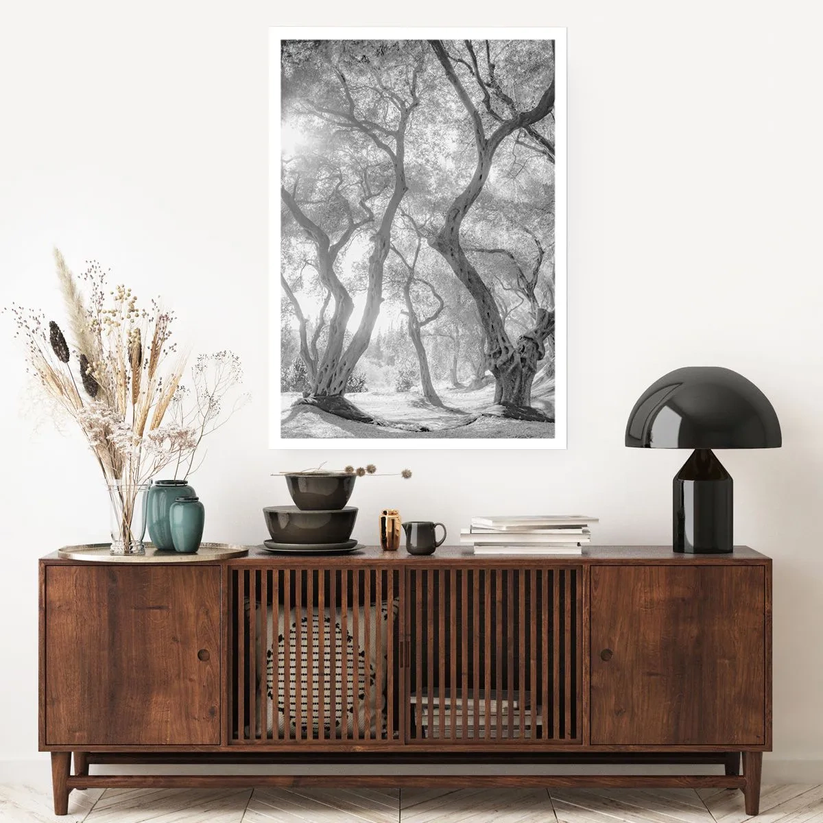 Póster - En un olivar - 40x50 cm