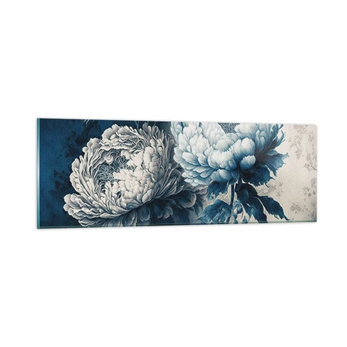 Cuadro sobre vidrio - Impresiones sobre Vidrio - Una pareja unida - 90x30 cm