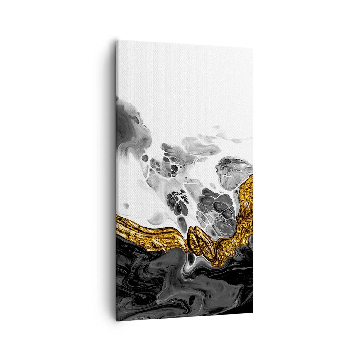 Cuadro sobre lienzo - Impresión de Imagen - Composición orgánica - 55x100 cm