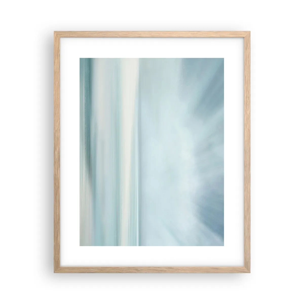 Póster en marco roble claro - Paz hasta el horizonte - 40x50 cm